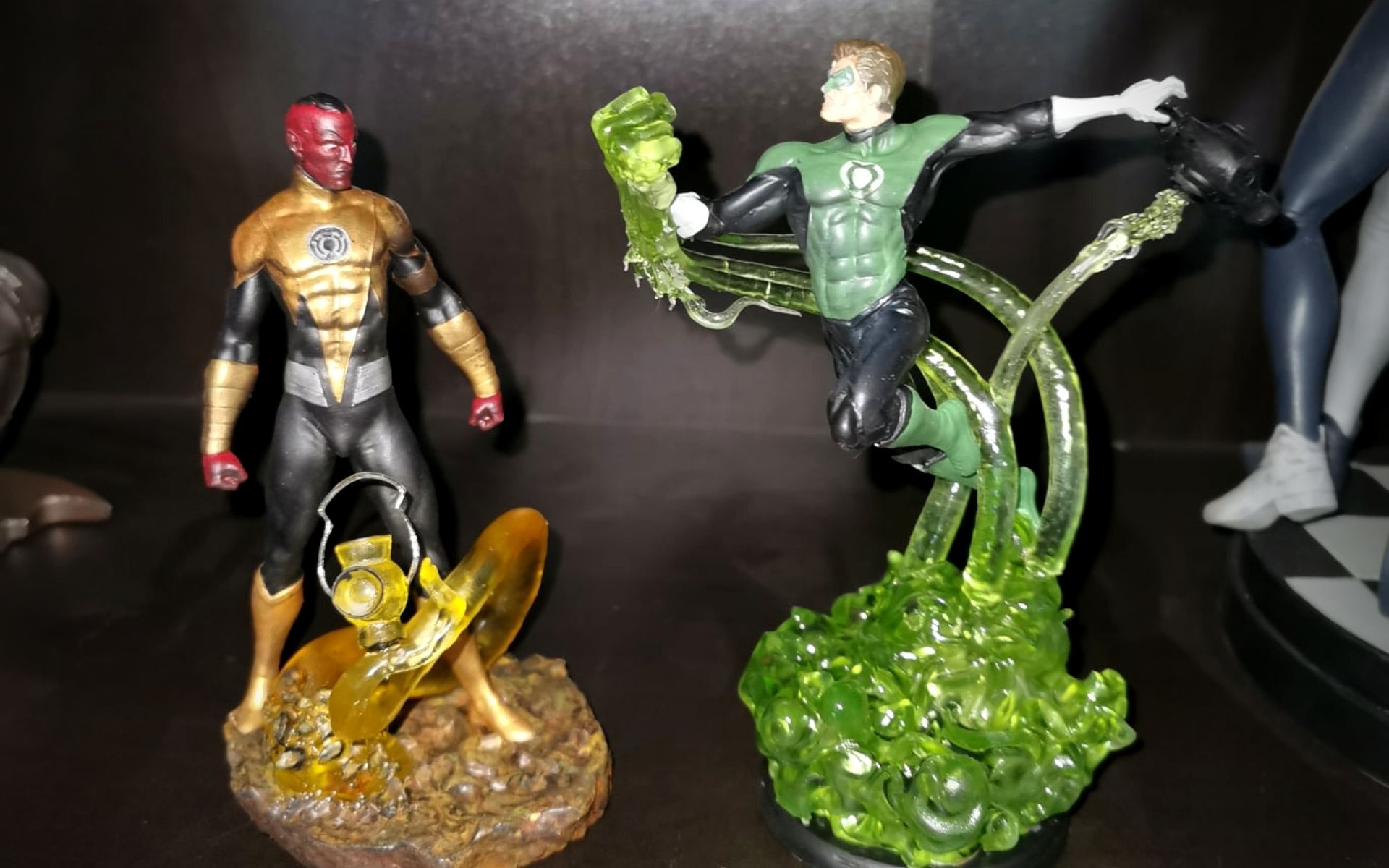 Comment peindre sa figurine 3D : Sinestro et Green Lantern