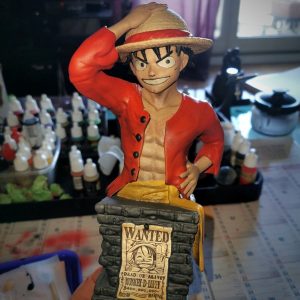 PRINTom3D galerie figurine manga one piece luffy buste